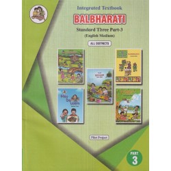 Integrated Textbook Balbharti Std 3 Part 3| English Medium|Maharashtra State Board